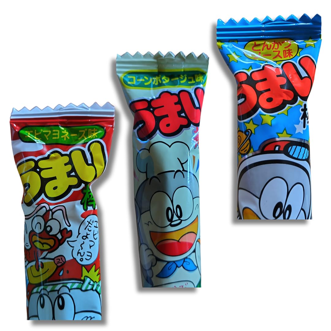 Amazon.co.jp: 【45本セット】やおきん うまい棒 9種類 各5本 計45本